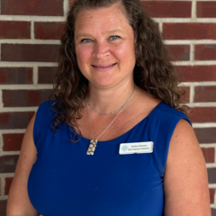 headshot of Kashia Brosius, Admissions Director at Orchard Heights